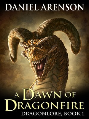 cover image of A Dawn of Dragonfire (Dragonlore, Book 1)